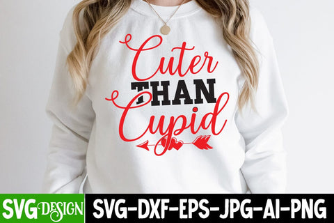 Cuter Than Cupid SVG Cut File SVG BlackCatsMedia 