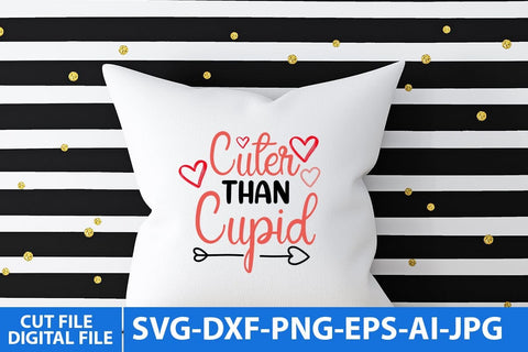 Cuter Than Cupid SVG Cut File SVG BlackCatsMedia 