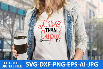 Cuter Than Cupid SVG Cut File SVG BlackCatsMedia 