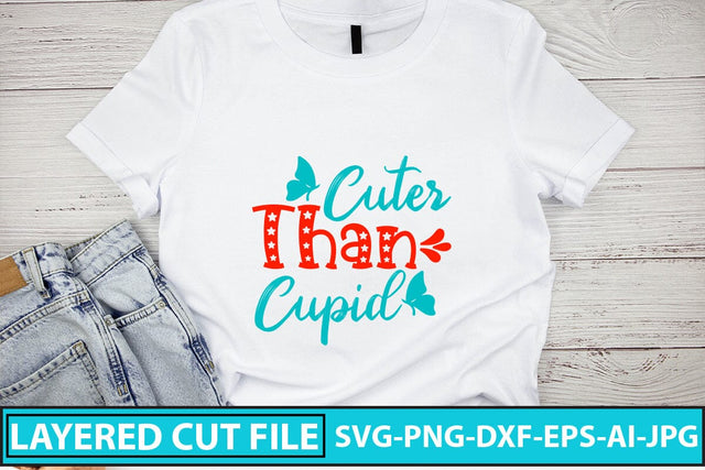 Cuter Than Cupid SVG Cut File SVG Syaman 