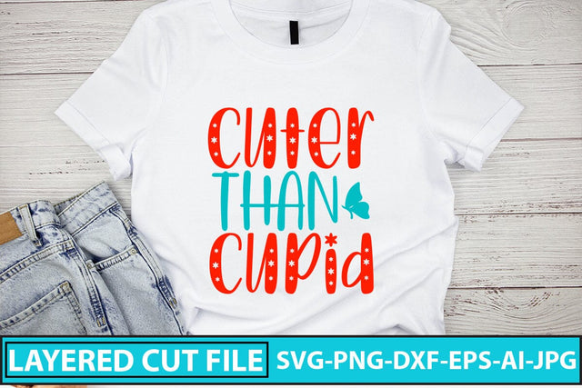 Cuter Than Cupid SVG Design SVG Syaman 