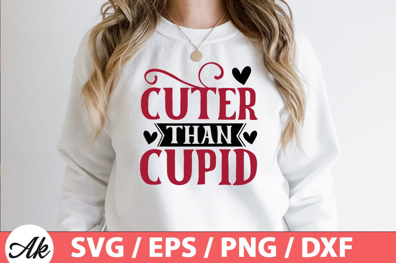 Cuter than cupid SVG SVG akazaddesign 
