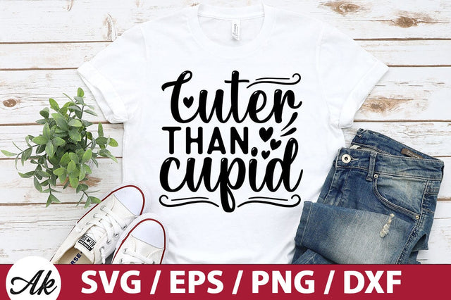 Cuter than cupid SVG SVG akazaddesign 