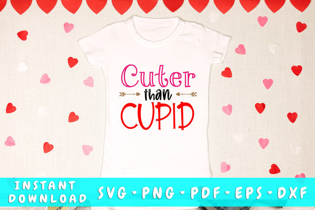 Cuter Than Cupid SVG SVG HappyDesignStudio 