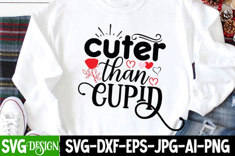 Cuter Than CupidSVG Cut File SVG BlackCatsMedia 