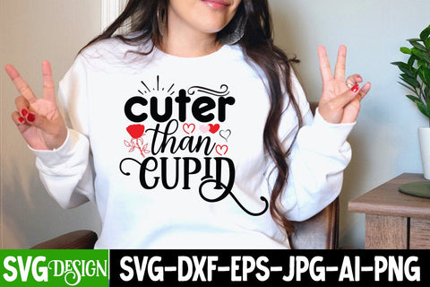 Cuter Than CupidSVG Cut File SVG BlackCatsMedia 