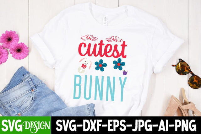 Cutest bunny SVG Cut File ,Happy Easter SVG Cut File, Happy Easter SVG Quotes, Easter Egg Farmfresh SVG cut File, Easter Egg Farmfresh PNG ,Celebrate Easter SVG Cut File SVG BlackCatsMedia 
