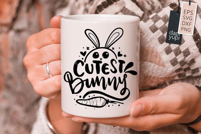 Cutest Bunny SVG dapiyupi store 