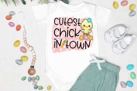 Cutest Chick Easter Sublimation- Sublimation Easter Designs Sublimation Happy Printables Club 