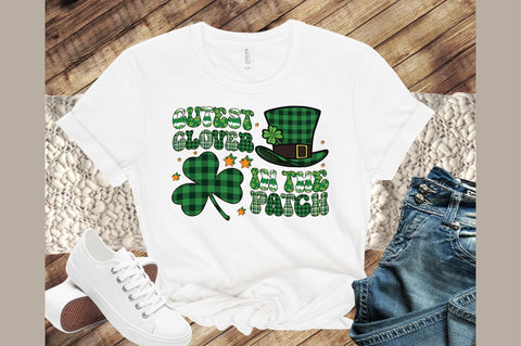 Cutest Clover in the Patch Sublimation Design Sublimation designartist 