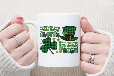 Cutest Clover in the Patch Sublimation Design Sublimation designartist 