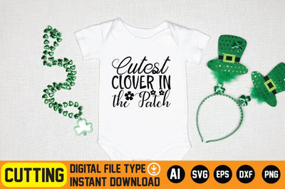 Cutest Clover in the Patch SVG CraftlabSvg29 