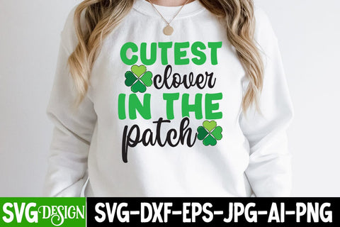 Cutest Clover in the Patch SVG Cut File, Cutest Clover in the Patch Sublimation , my 1st Patrick's Day SVG Cut File, my 1st Patrick's Day SVG Design, St.Patrick's Sublimation PNG, St.Patrick's Flag SVG Cut File, St.Patrick's Clipart PNG SVG BlackCatsMedia 