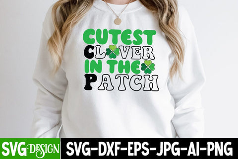 Cutest Clover in the Patch SVG Cut File SVG BlackCatsMedia 