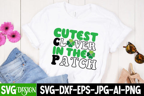 Cutest Clover in the Patch SVG Cut File SVG BlackCatsMedia 