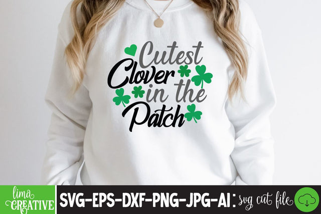 Cutest Clover In The Patch SVG Cute File SVG Insomnia Std 