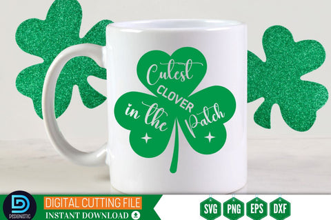 Cutest clover in the patch SVG SVG DESIGNISTIC 