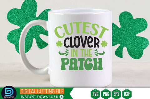 Cutest clover in the patch SVG SVG DESIGNISTIC 