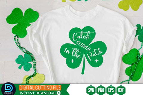 Cutest clover in the patch SVG SVG DESIGNISTIC 