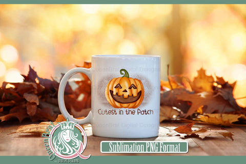 Cutest In The Patch Sublimation Sublimation QueenBrat Digital Designs 