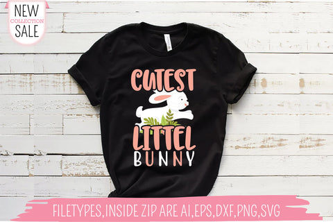 Cutest Littel Bunny SVG SVG Creativeart88 