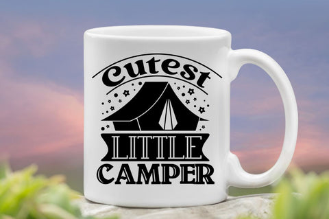 Cutest little camper , Camping SVG Bundle SVG DESIGNISTIC 