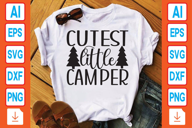 Cutest Little Camper SVG Craftlabsvg24 