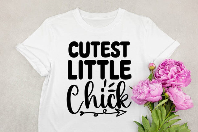 Cutest Little Chick SVG MStudio 
