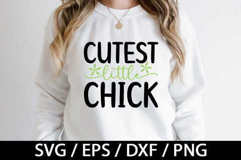 Cutest little chick svg SVG akazaddesign 