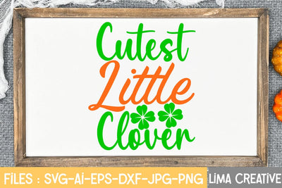 Cutest Little Clover SVG Cute File SVG Insomnia Std 