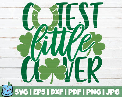 Cutest Little Clover SVG MintyMarshmallows 