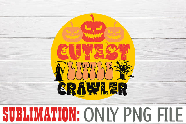 Cutest Little Crawler Sublimation Sublimation Rafiqul20606 