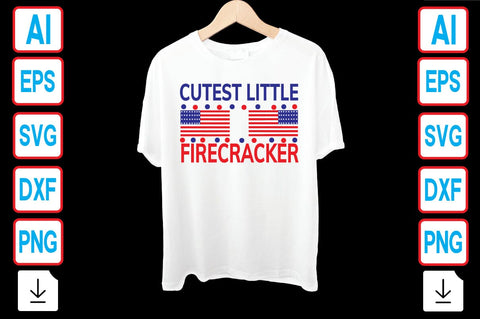 Cutest Little Firecracker SVG Craftlabsvg24 