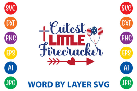 Cutest Little Firecracker SVG Rafiqul20606 