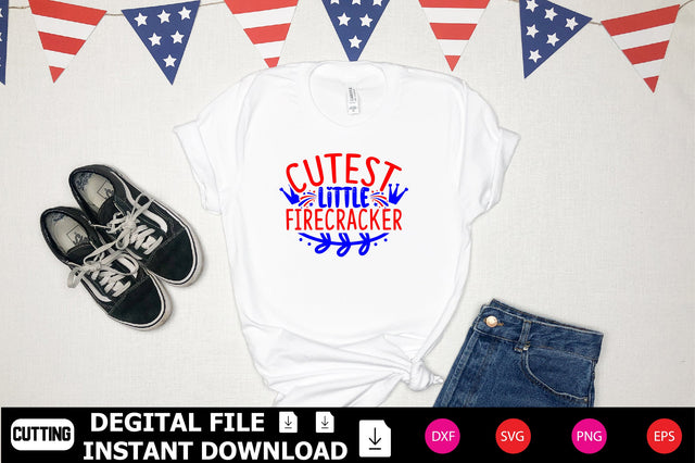 Cutest Little Firecracker SVG Shahin alam 