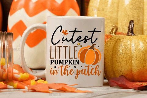 Cutest little pumpkin in the patch SVG SVG Regulrcrative 
