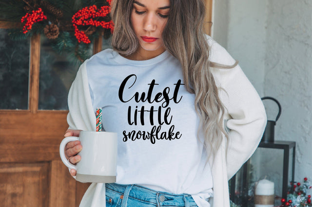 cutest little snowflake svg SVG nirmal108roy 