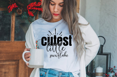 cutest little snowflake svg SVG orpitasn 