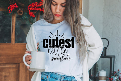 cutest little snowflake svg SVG orpitasn 