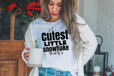 cutest little snowflake svg SVG orpitasn 