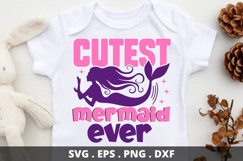 Cutest mermaid ever SVG Designangry 