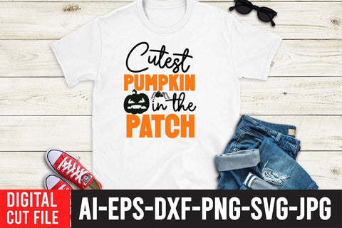 Cutest Pumpkin in SVG Design SVG BlackCatsMedia 