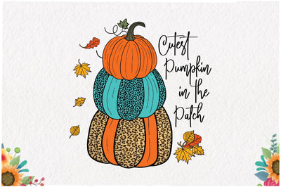 Cutest Pumpkin in the Patch PNG Sublimation Jagonath Roy 