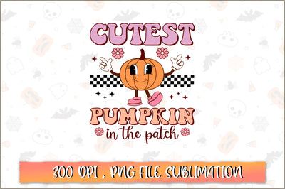 Cutest pumpkin in the patch PNG SVG Shetara Begum 