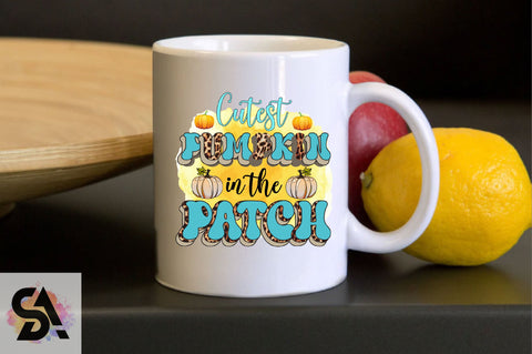 Cutest Pumpkin in the Patch Sublimation SVGArt 