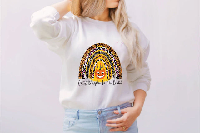 cutest pumpkin in the patch Sublimation SVGArt 