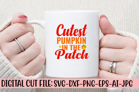 Cutest Pumpkin In The Patch Svg Cut File SVG Syaman 