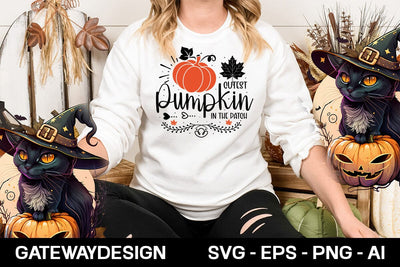 Cutest Pumpkin In The Patch svg design SVG designmaster24 