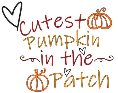 Cutest Pumpkin In The Patch SVG & JPG Digital Download | Cricut | Silhouette SVG Voluptuously Vibrant By Tiffany 