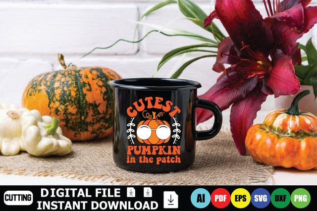 Cutest Pumpkin In The Patch SVG Shahin alam 